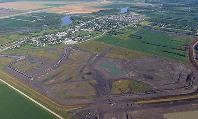 Tourond Creek development in St. Adolphe