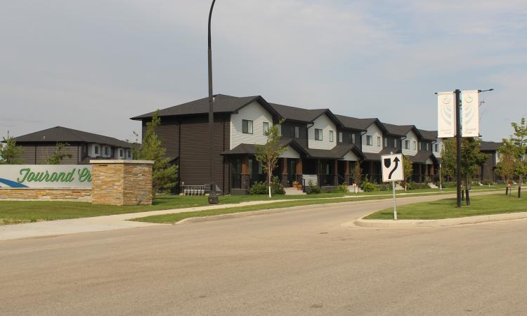 The entrance to Tourond Creek in St. Adolphe.