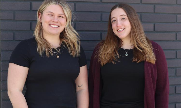 Danielle Peters and Emma Dequier.