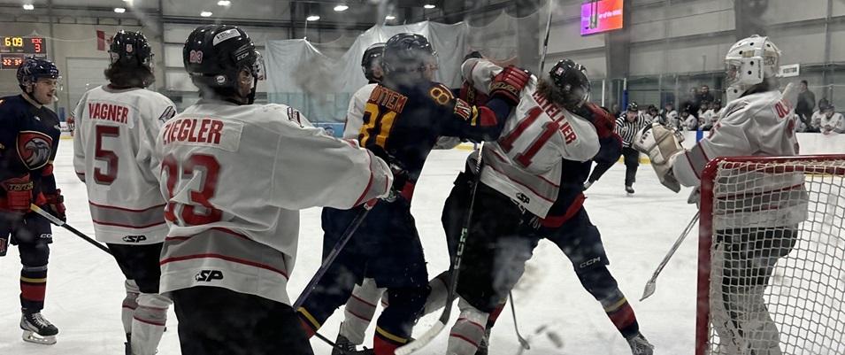  The Niverville Nighthawks failed to muster any offence again on Friday evening at the CRRC, dropping their third game in a row with a 3–1 loss to the Selkirk Steelers.