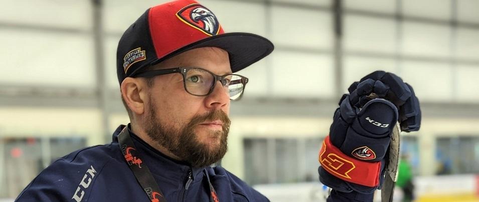Kelvin Cech, head coach and general manager of the Nighthawks.
