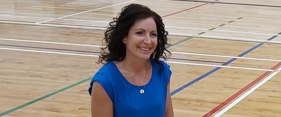 Principal Kimberley Funk of NHS is transferring to the SRSS in the fall.