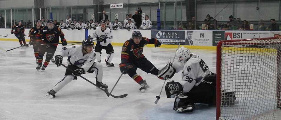 The Niverville Nighthawks gave it a more spirited effort than many games of late on Saturday night at the CRRC, but they ultimately lost 4–3 in a shootout to the OCN Blizzard.