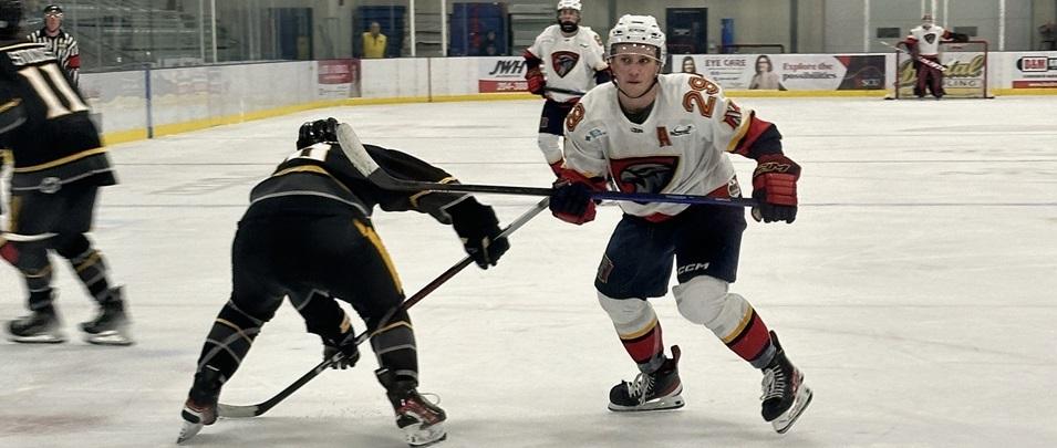  For the second straight game, the Neepawa Titans have gotten the best of the Niverville Nighthawks. 