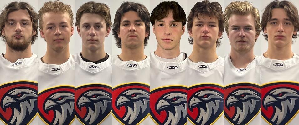 Kaycee Coyle, Ethan Kelly, Avery Laliberte, Eric Martin, Charlie Robinson, Luke McCready, Luke Schaffer, and Wyatt Taron