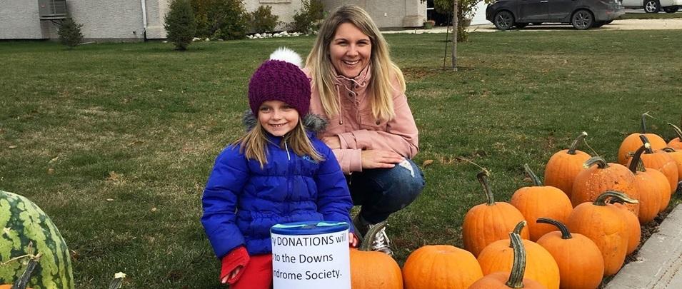 Chloe Baudry and her mom Courtney.