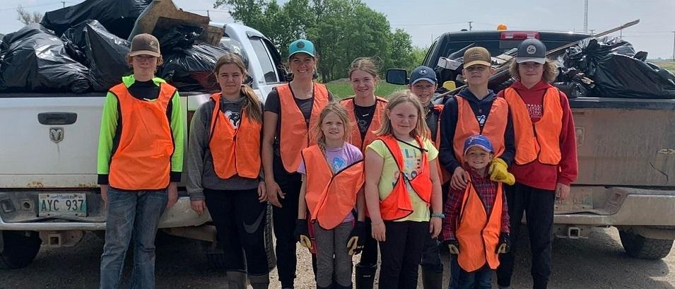 Every spring, in quiet humility, 4-H clubs from around Manitoba hit the rural roadways for their annual highway clean-up campaign. 