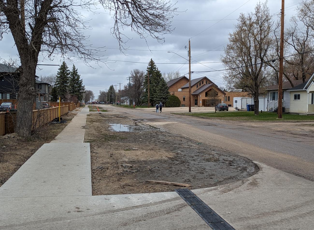 Fourth Avenue South in Niverville is one of many streets to undergo repair work this summer.
