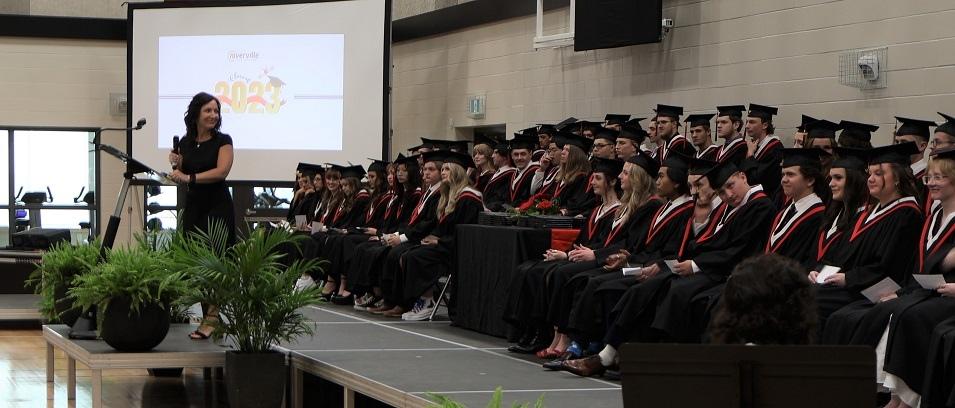 Nearly 130 students donned caps and gowns in our corner of southeastern Manitoba this year
