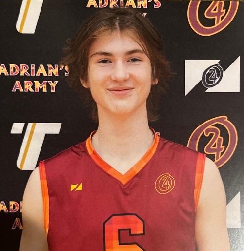 Logan Barnabe of Ste. Agathe.