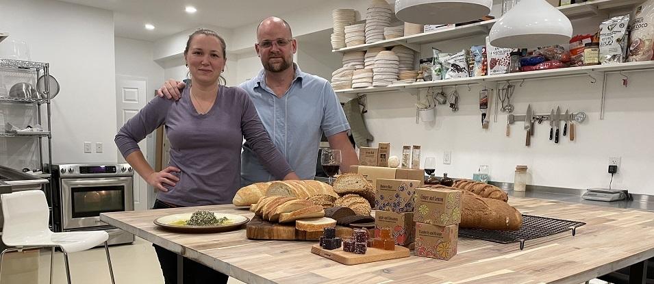 Maria and Chris Holbrow , the braintrust behind Forgotten Flavours, a new microbakery in Niverville.