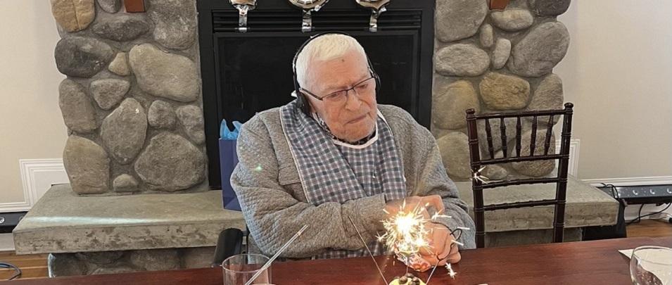 Jacob Falk of Niverville, now 103, celebrates another milestone.