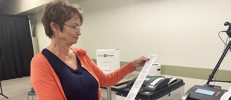 Jeanne Zwiep, director of electoral operations at Elections Manitoba.
