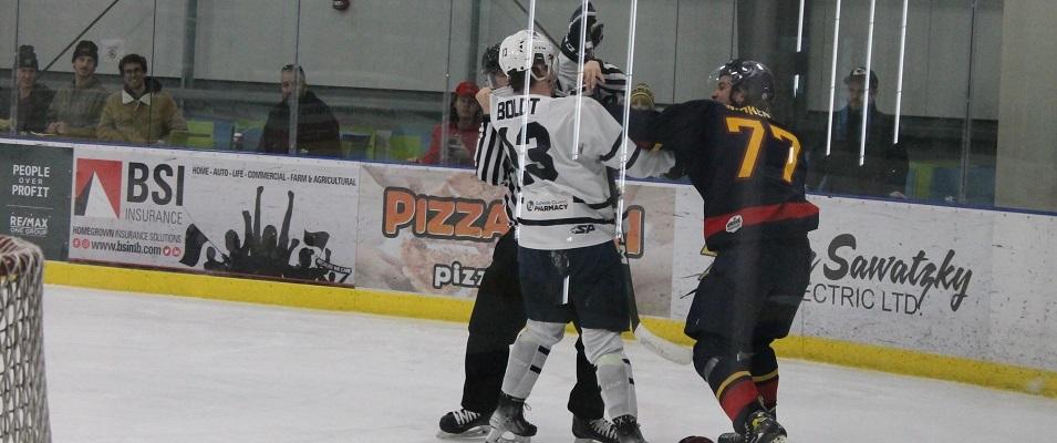  The Niverville Nighthawks picked up a massive 3–2 shootout win on the road against the Dauphin Kings on Friday night to improve their playoff chances. With the win, the Nighthawks move to 24–24–4 on the year.