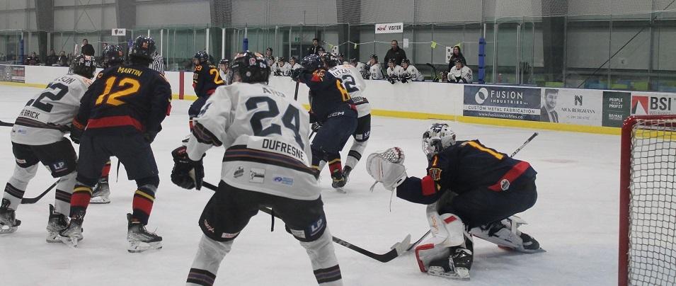 The Niverville Nighthawks continued their losing streak on Saturday night at the CRRC with a 5–3 loss to the Swan Valley Stampeders.