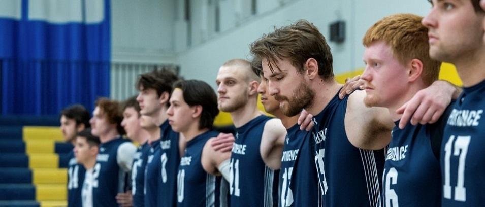 The men's volleyball team from Providence.