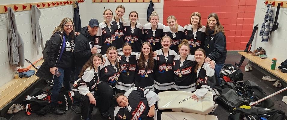 The U19 team took home provincial gold medals this season.