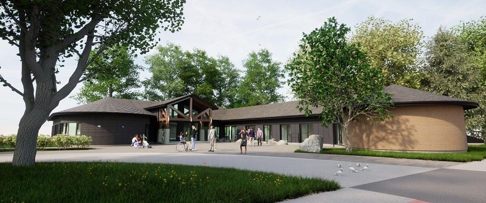 Rendering of Ritchot's expanded municipal office