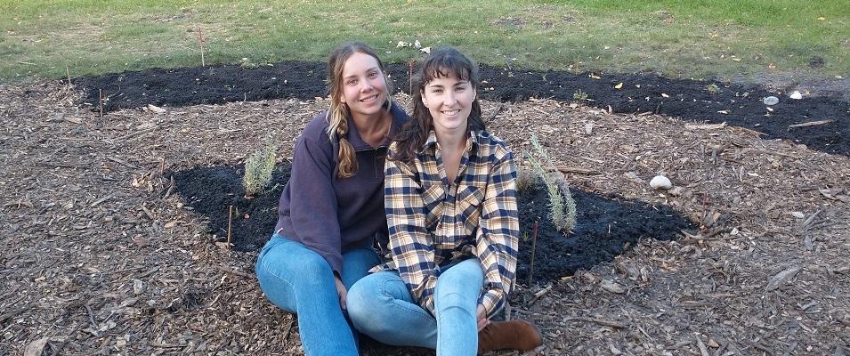 Alexa Sawatzky and Beth Downey