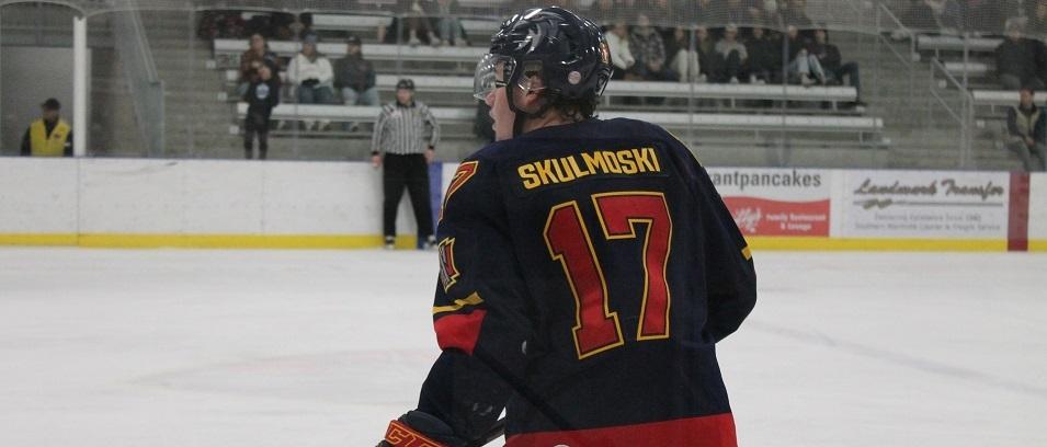 Kayden Skulmoski, one of three new additions to the Nighthawks before the MJHL trade deadline.
