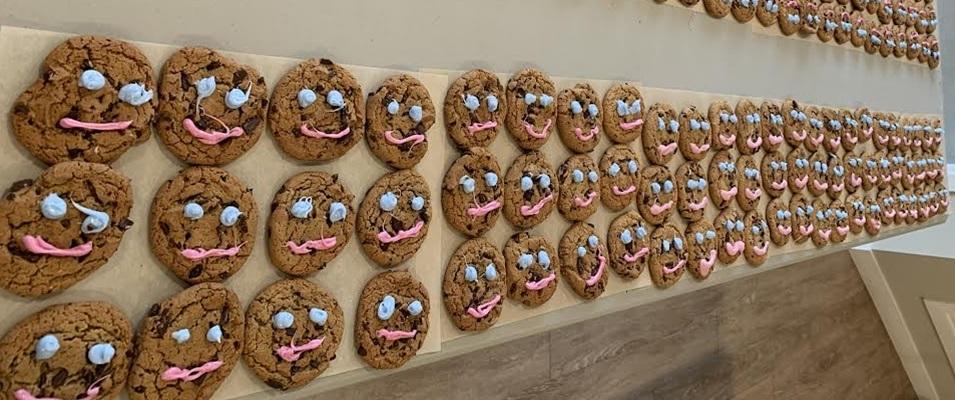 The sale of this year's Smile Cookies at Tim Hortons in Niverville will support fundraising efforts for community mobility vans.