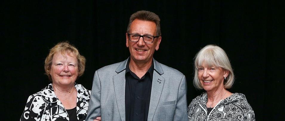 Linda Clark, Don Dulder, and Heather Bradshaw.