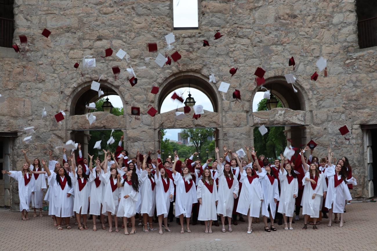 This year's graduating class from Gab-Roy.