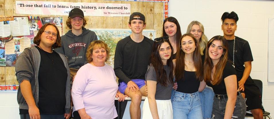 This year's Global Issues class.
