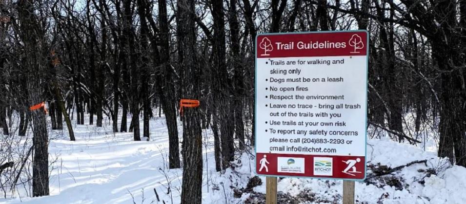 The Baudry Trails are open in Ste. Agathe.
