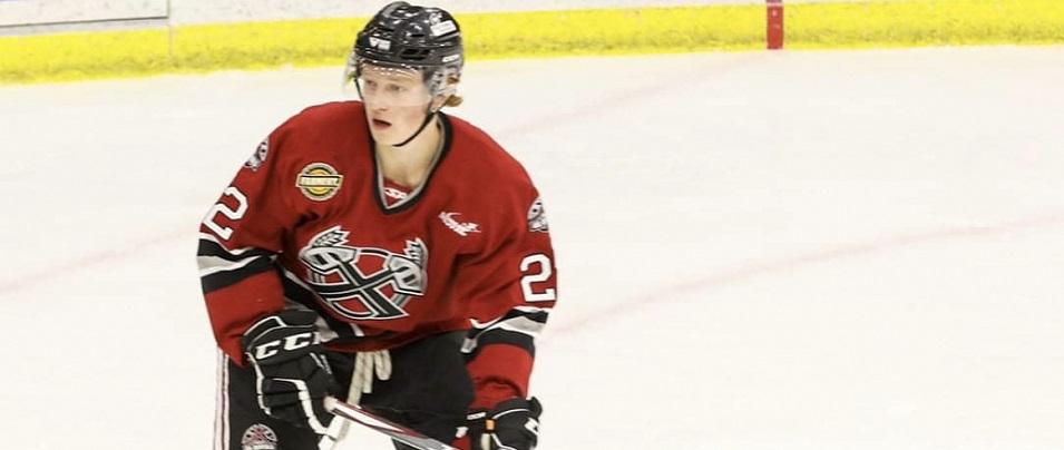 Evan Groening of Niverville is taking some major steps towards a career in professional hockey.