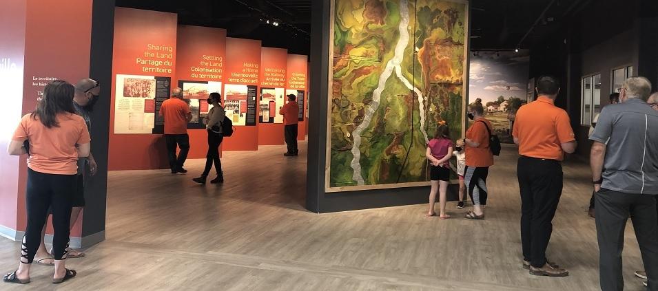 The museum feature at the CRRC is open to the public.