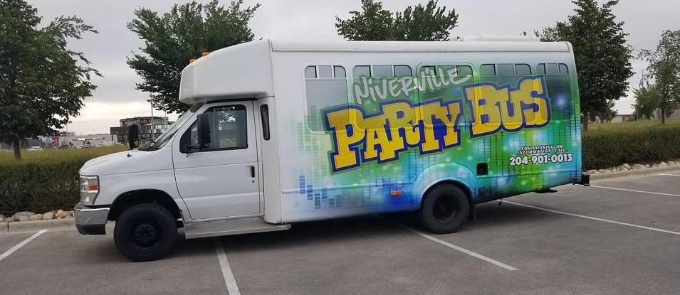 The Niverville Party Bus.