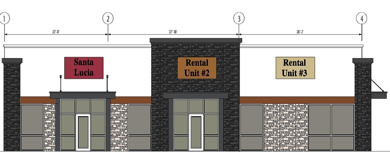 Conceptual drawing of the new building to be constructed at 31 Main Street.