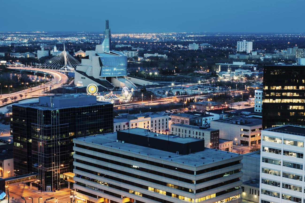 The city of Winnipeg.