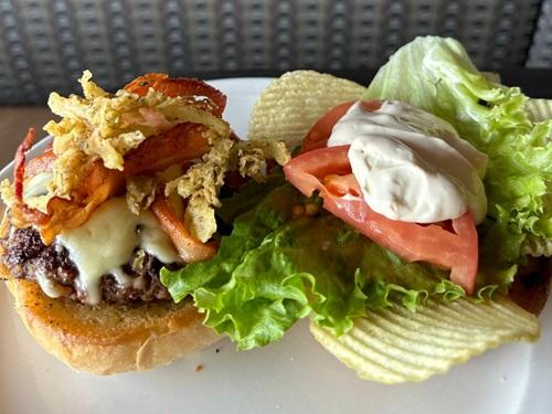 The Chip n' Dip Burger.