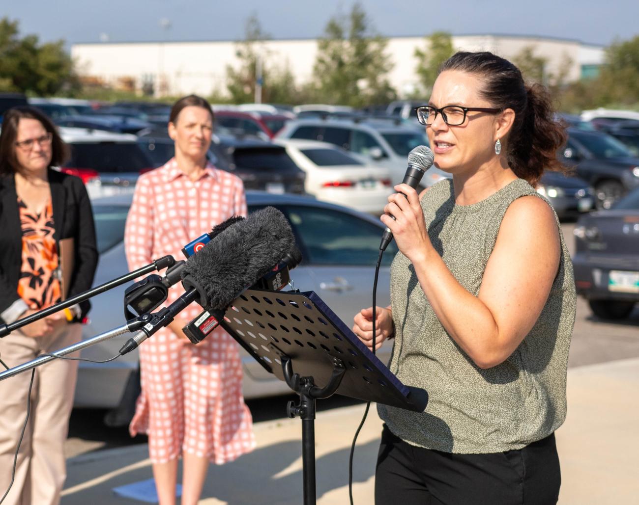 Mel Marginet, member of the sustainable transportation team at the Green Action Centre.