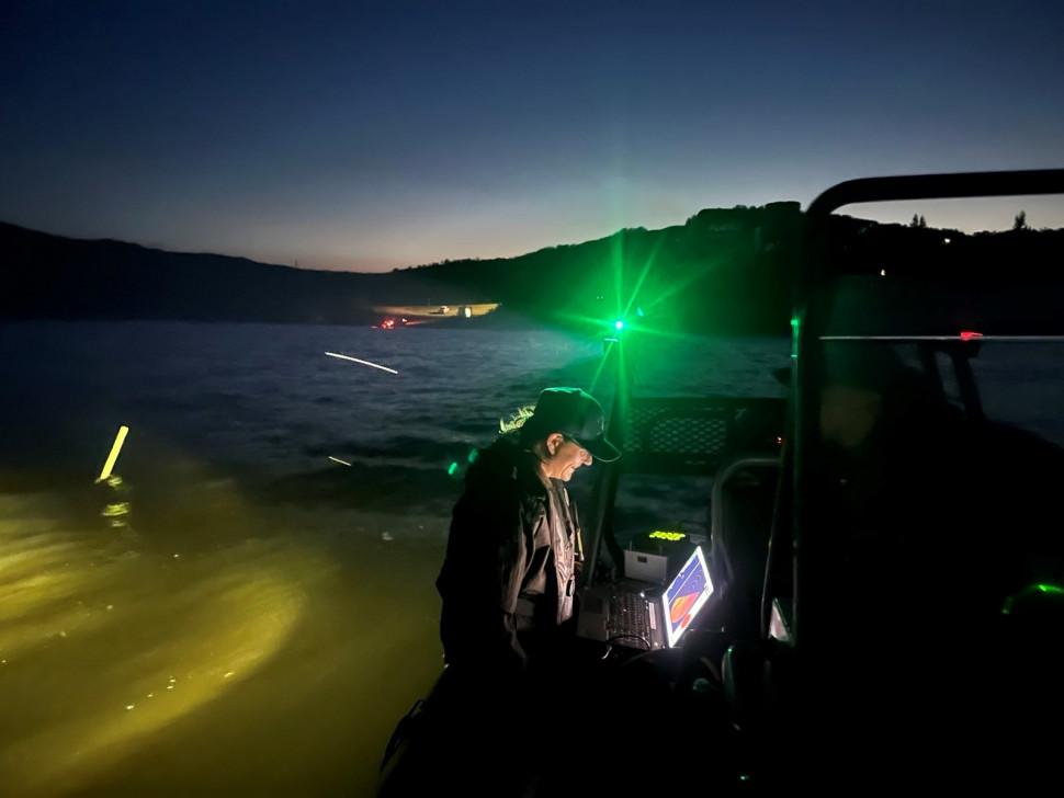 Corporal Kathryn Ternier of the RCMP Underwater Recovery Team (URT).