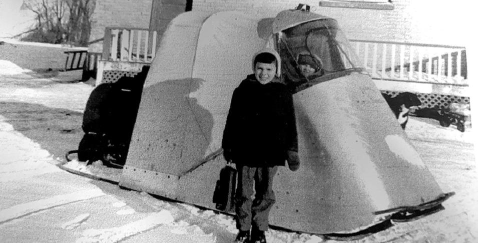 Many students contended with icy conditions to get to and from their one-room school. The lucky ones rode a luxurious carriage.