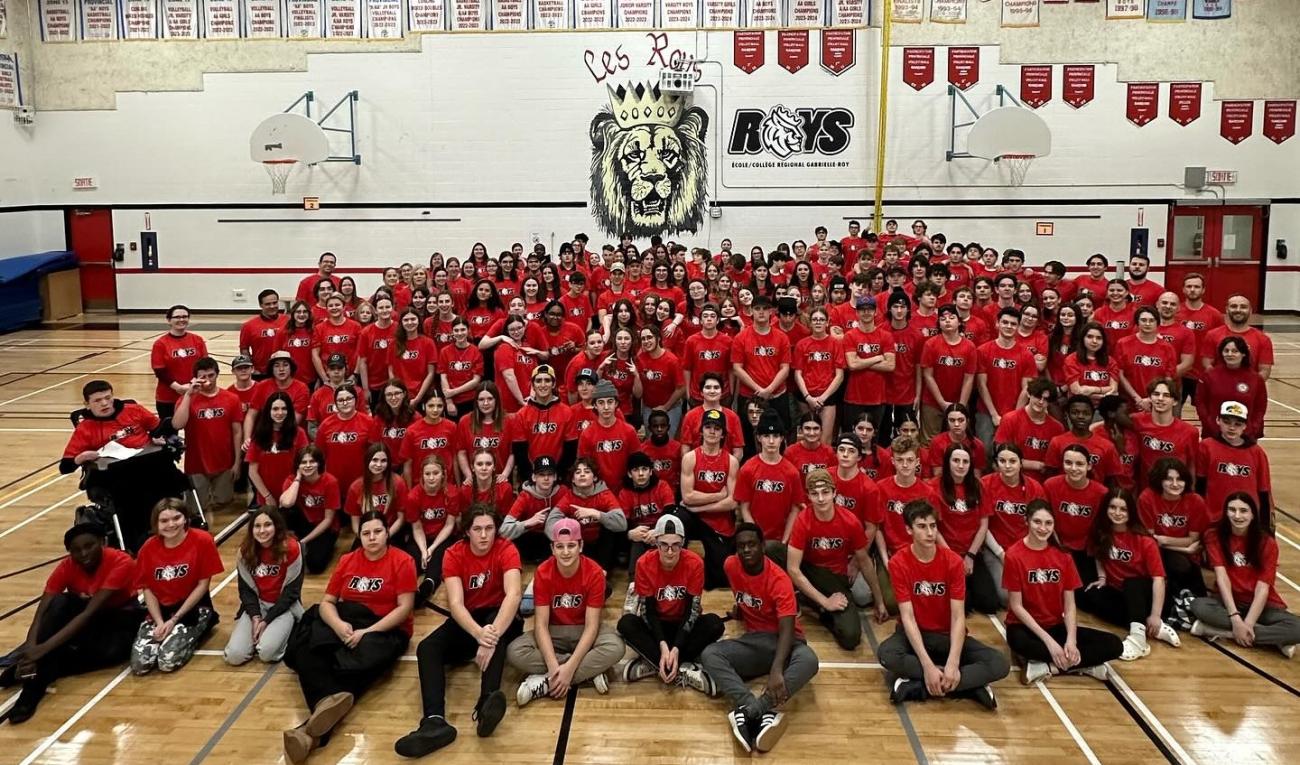Student body of Gab-Roy, Grades Nine through Twelve.