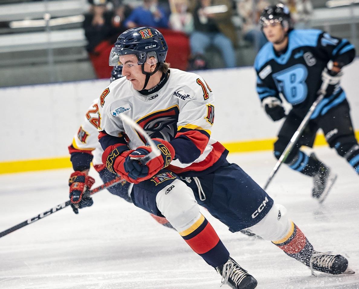The Niverville Nighthawks got back in the win column with a swift 4–2 victory over the Winnipeg Blues.