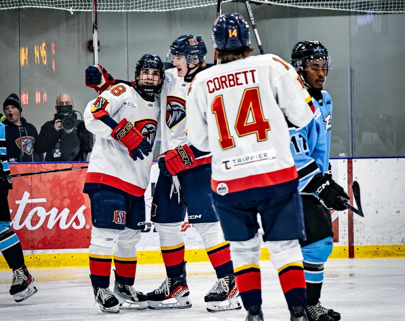 The Niverville Nighthawks got back in the win column on Friday night at the CRRC with a thrilling 6–5 victory over the Winnipeg Freeze—a contest that got pushed all the way to a shootout.