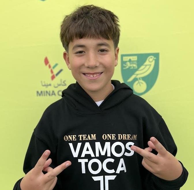 Eleven-year-old Bautista Ramirez Imaz.