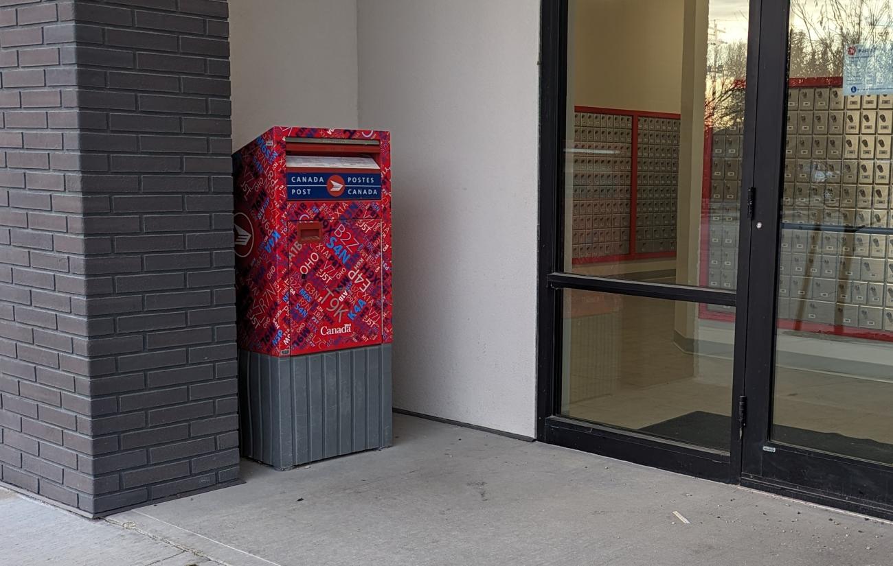 The Canada Post location in Niverville.