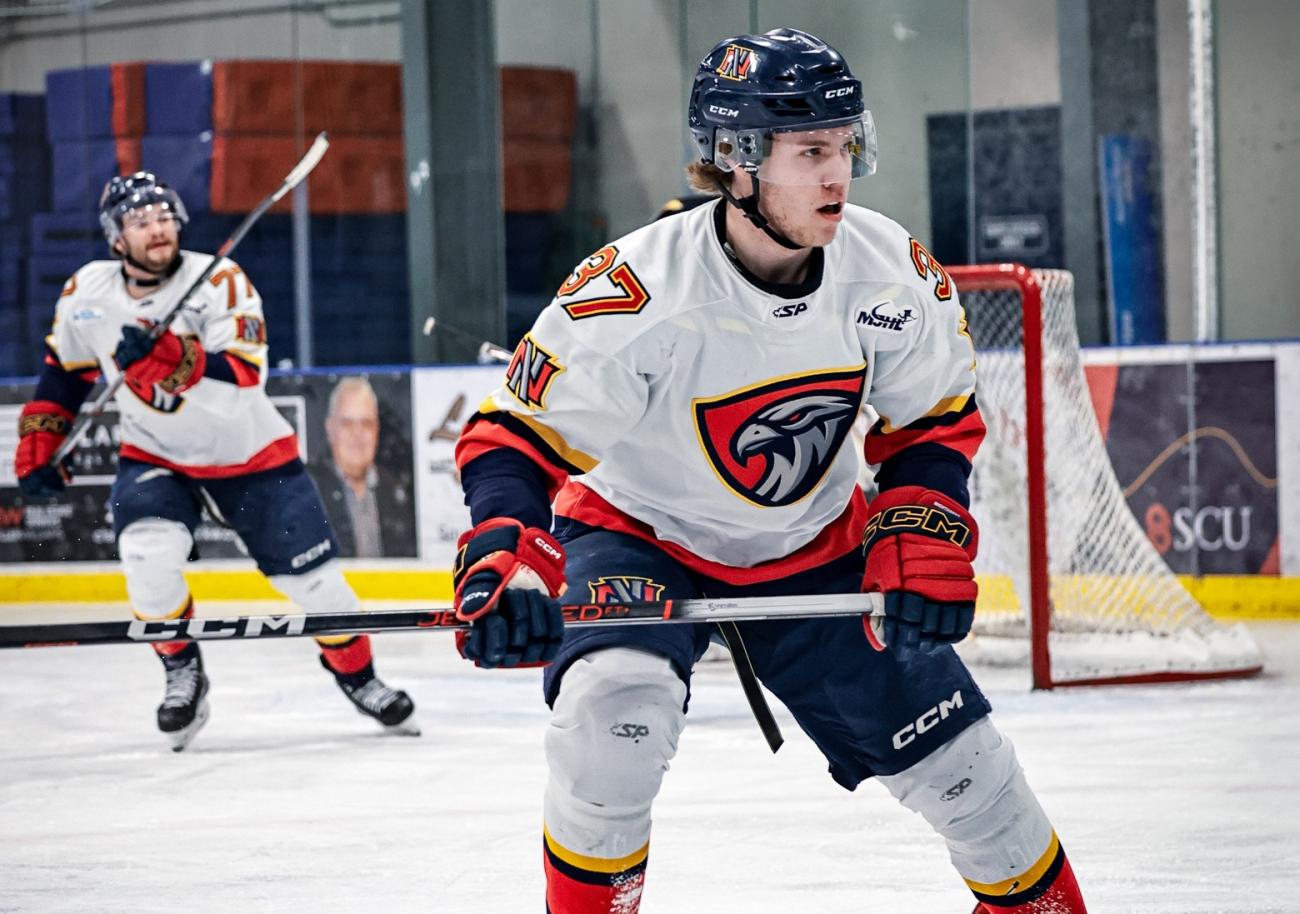 The Niverville Nighthawks bounced back from a loss last week with a big Friday night win at home over the rival Selkirk Steelers, a team with whom they’re battled for a playoff spot.
