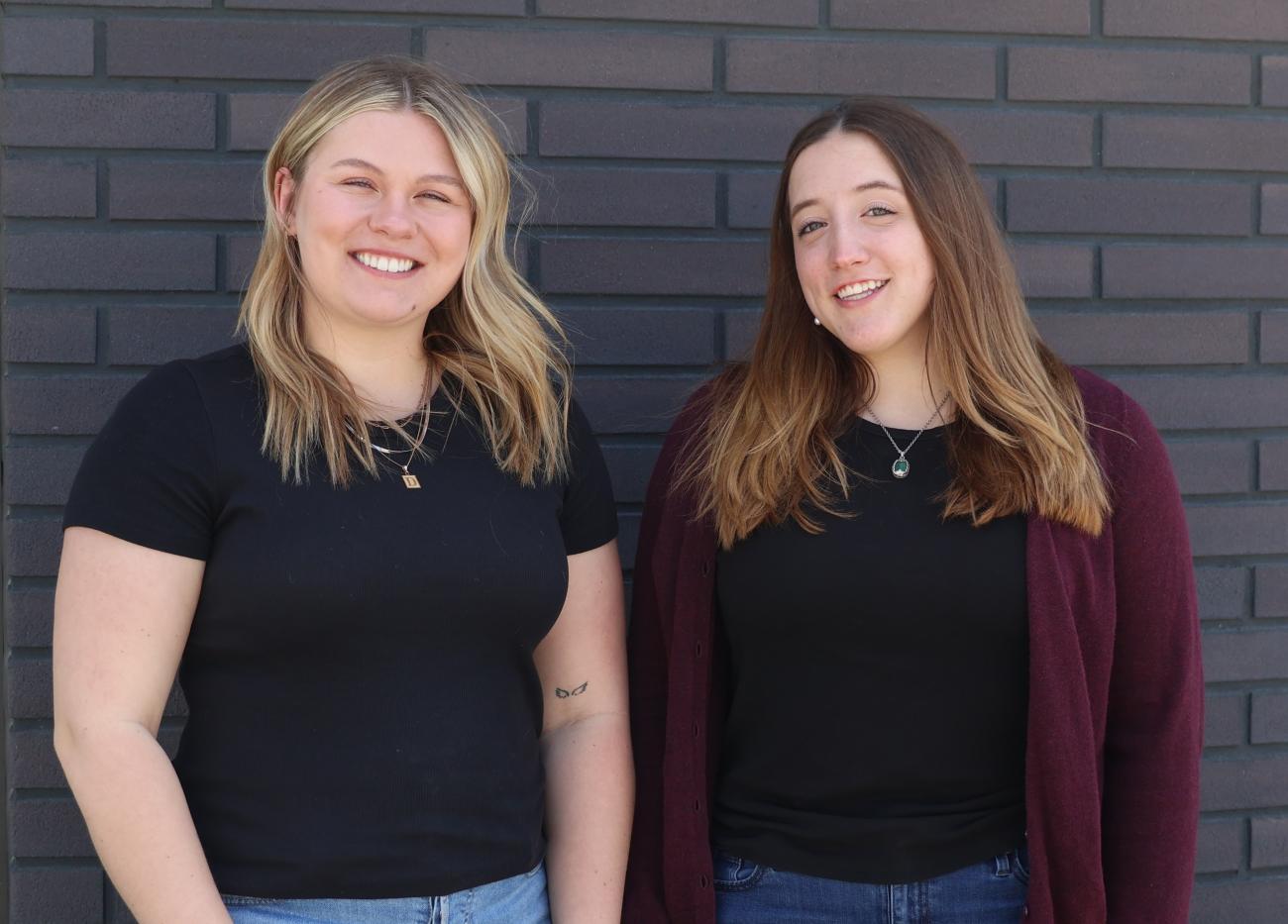 Danielle Peters and Emma Dequier.