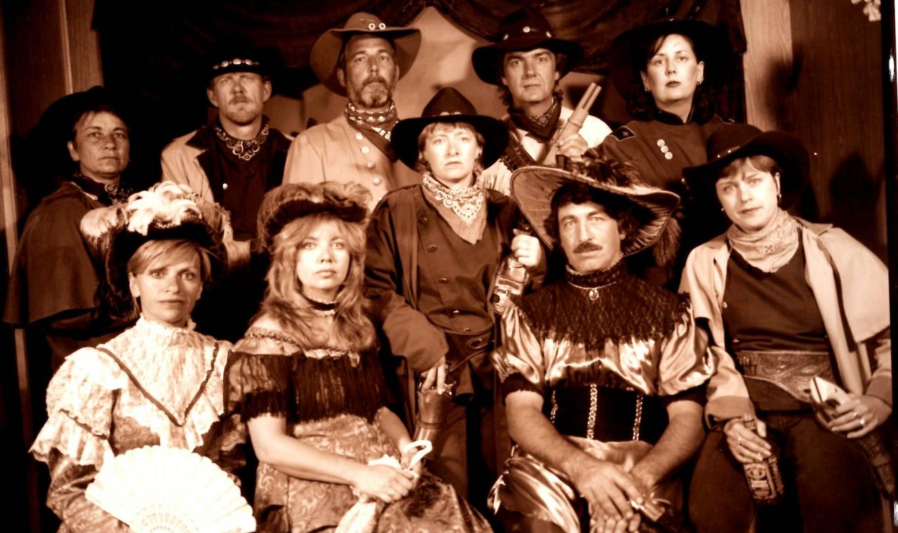 The original committee behind the first Olde Tyme Country Fair in Niverville.