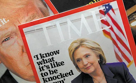 South of the border, the race is on between Hillary Clinton and Donald Trump