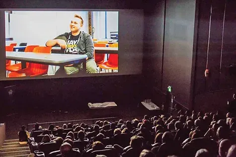Film premiere at the Keystone Cinema in Steinbach