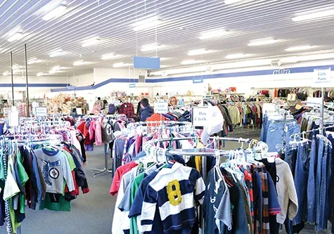 The MCC Thrift Shop on a busy Saturday afternoon